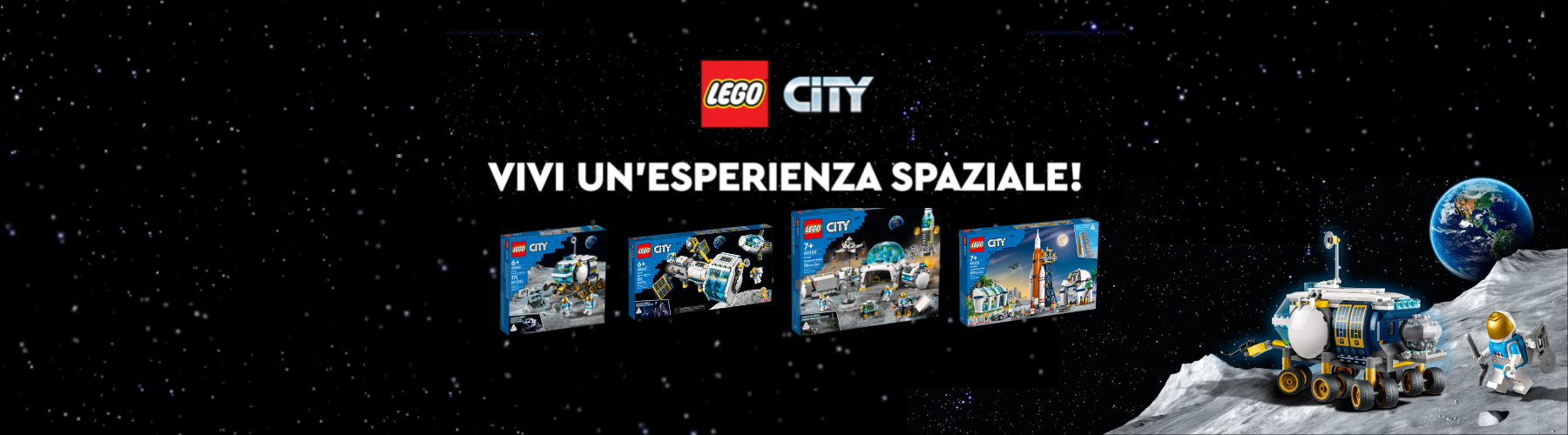 LEGO City Space - Vinci un viaggio in Florida al Kennedy Space Center!