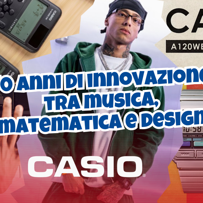 Casio: 70 anni di innovazione tra musica, matematica e design