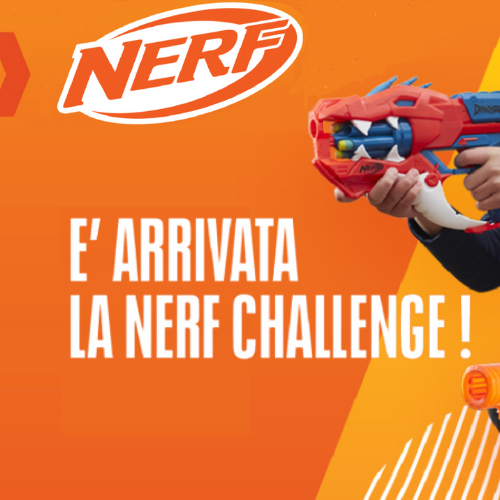 È arrivata la Nerf Challenge! Potresti essere tu il Campione italiano!