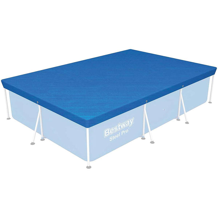 BESTWAY Copertura Rettangolare Per Piscina Fuori Terra 300X201 Cm - 58106