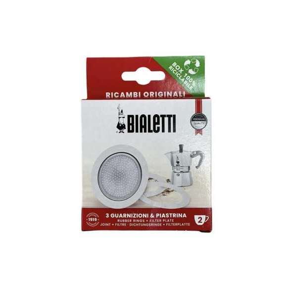 BIALETTI Blister 3 Guarnizioni Con Piastrina 2 Tazze - 0800032