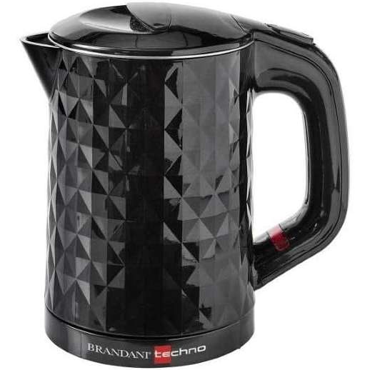 BRANDANI Bollitore Elettrico 600Ml Black Diamond Techno Collection - 52207
