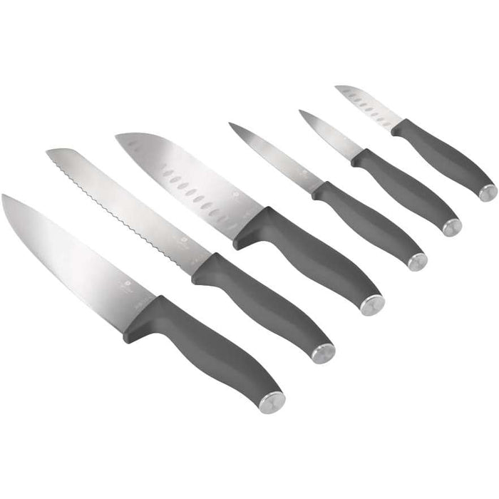 BERLINGER HOUSE Set Di 6 Coltelli Manico Antracite Opaco - BH2947