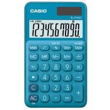 CASIO Calcolatrice Tascabile Blu - SL310UCBU