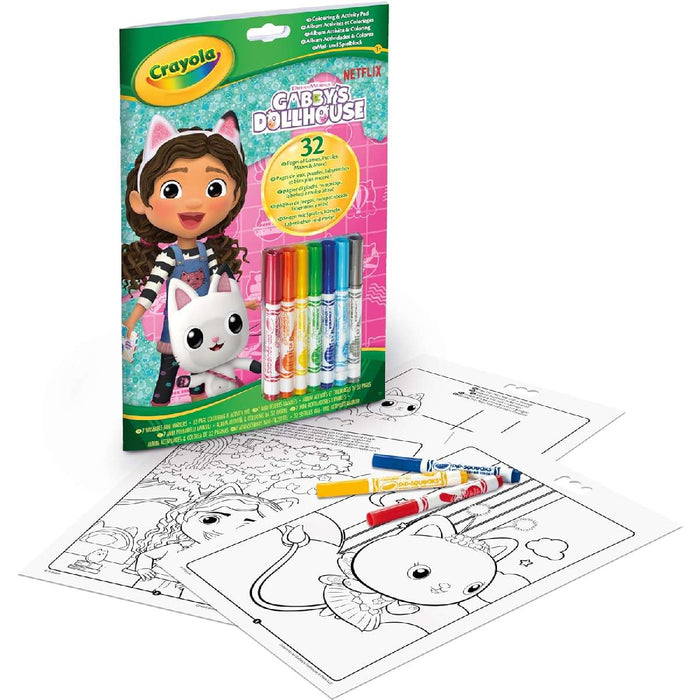 CRAYOLA Album Attività Coloring Gabby S Dollhouse - 04-7024