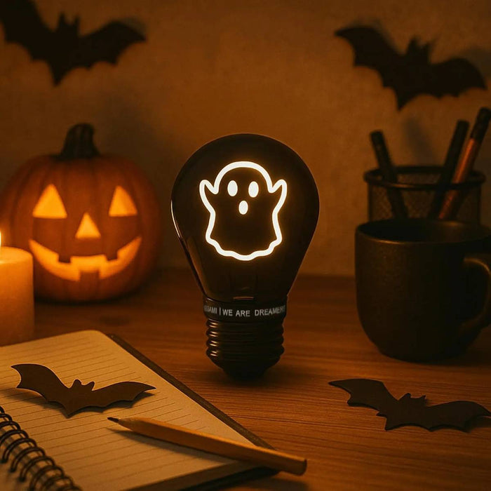 LEGAMI Lampada Decorativa Da Tavolo A Forma Di Lampadina Ghost - LEGCLB0018
