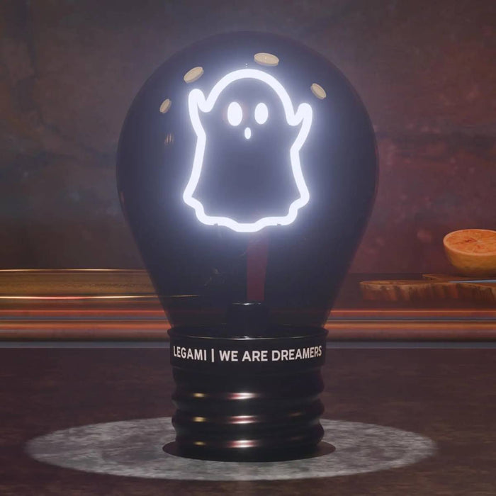 LEGAMI Lampada Decorativa Da Tavolo A Forma Di Lampadina Ghost - LEGCLB0018