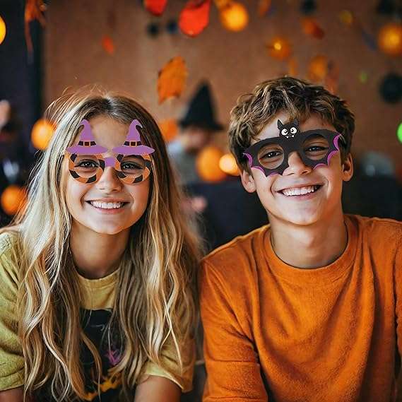 LEGAMI 8 Occhiali Di Carta Party Eyeglasses Halloween - LEGHPE0002