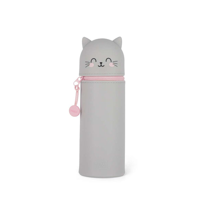 LEGAMI Astuccio 2 In 1 In Morbido Silicone Kawaii Gatto - LEGKA0009