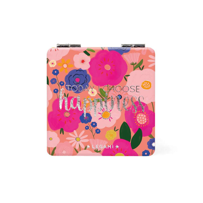 LEGAMI Specchietto Da Borsetta Nice To See You Fiori - LEGMIR0013