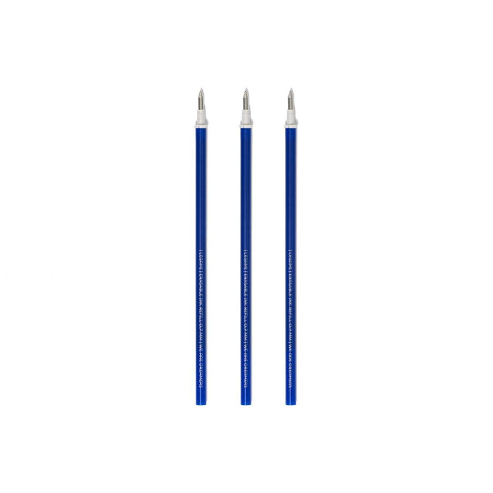 LEGAMI Refill Per Penna Gel Cancellabile 3 Pezzi Nero - LEGREFEP0004