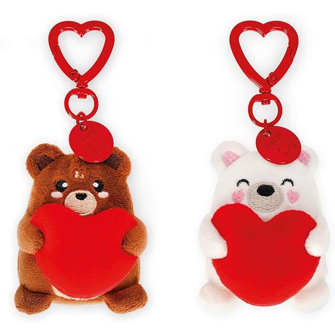 LEGAMI 2 Portachiavi Con Peluche Super Soft Tiny - LEGSPK0001