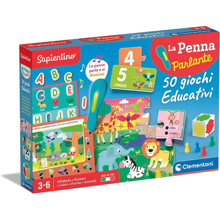 CLEMENTONI Penna Interattiva 50 Giochi - 16799