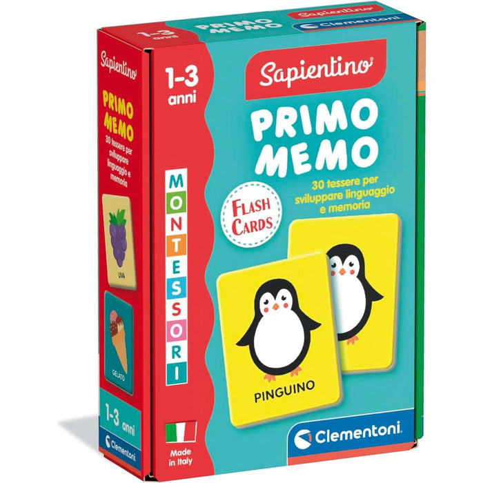 CLEMENTONI Montessori Flashcards Baby Primo Memo - 16830
