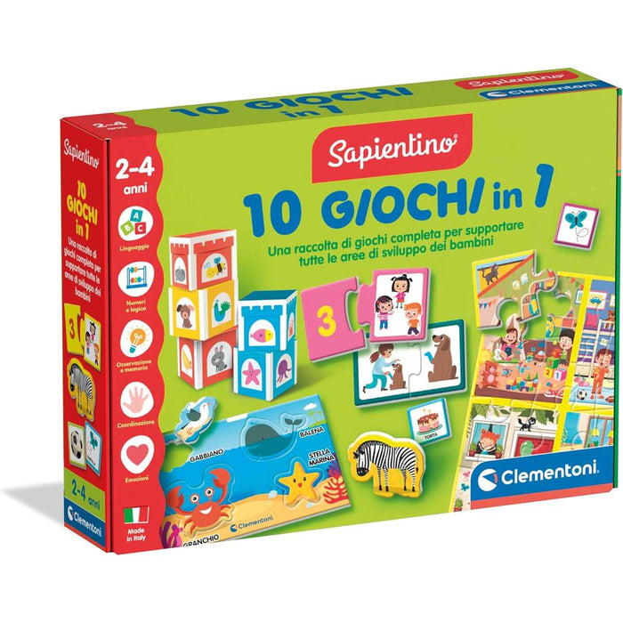 CLEMENTONI Sapientino 10 Giochi In 1 - 18153