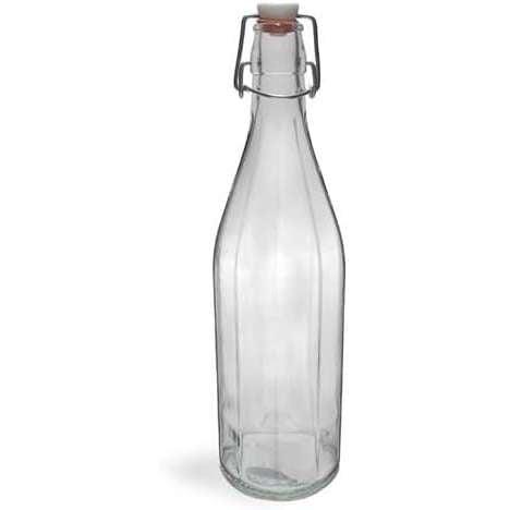 DUESSE Bottiglia In Vetro 1Lt Tappo Ermetico - 647752