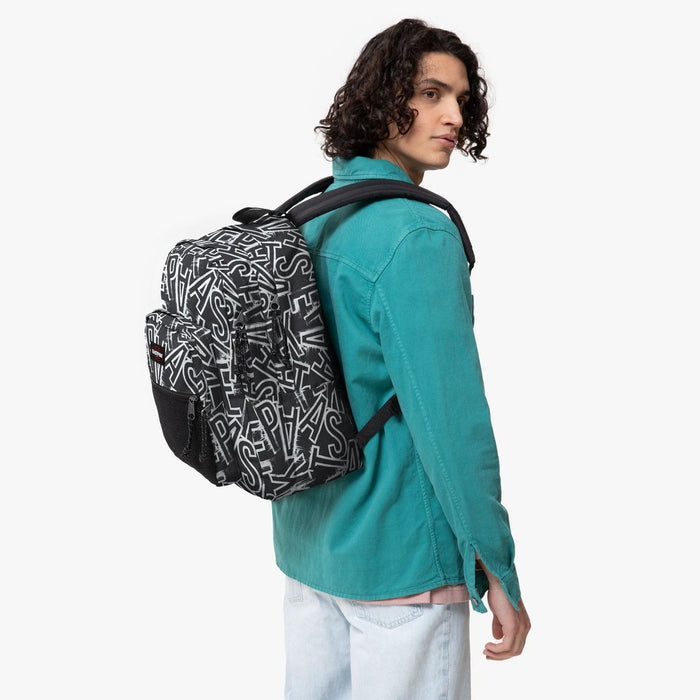 EASTPAK Zaino Pinnacle Letters Black White - EK0000602O0