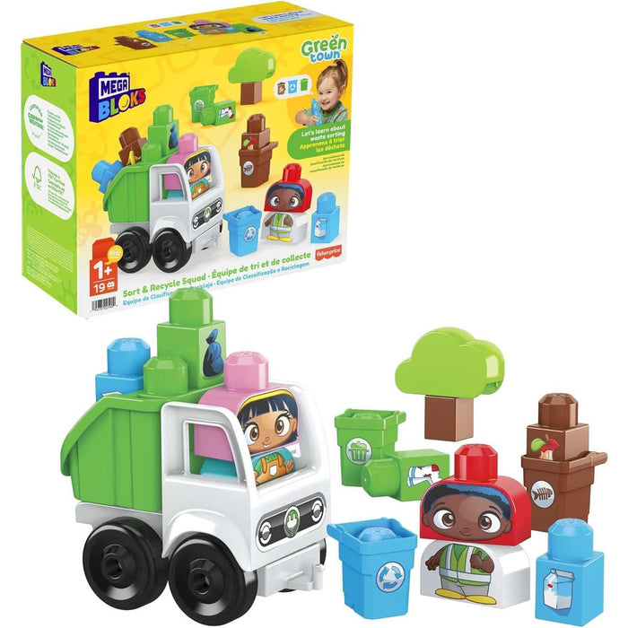 MATTEL Mega Bloks Squadra Raccolta Differenziata - HDL06
