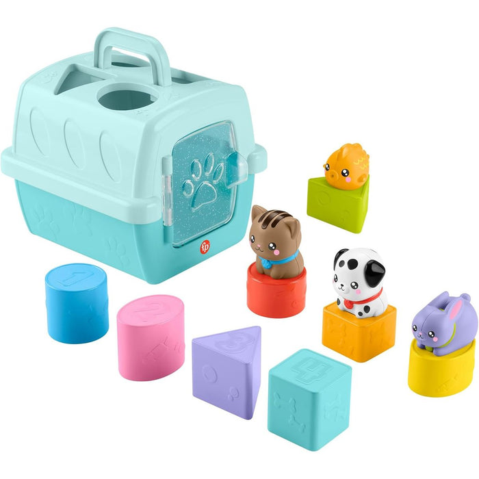 FISHER PRICE Transportino Animali Con Forme - HTW93