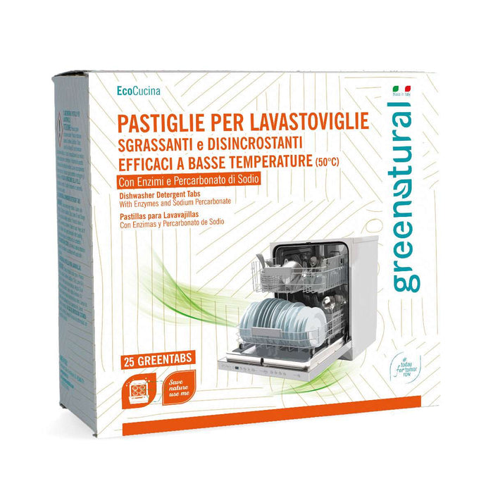 GREENATURAL Greentabs 25 Pz Lavastoviglie - CON023