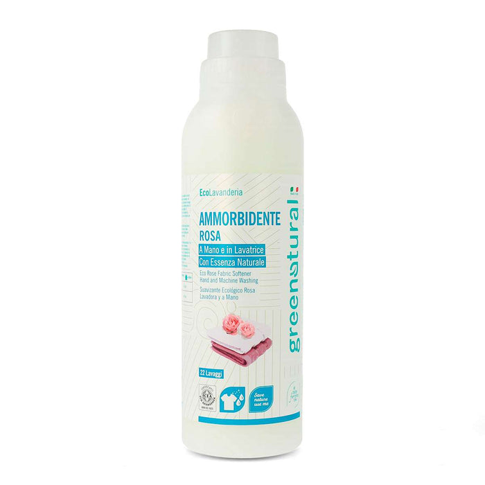 GREENATURAL Ammorbidente A Mano E In Lavatrice Rosa - CON031