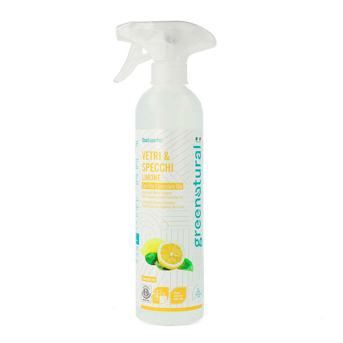 GREENATURAL Detergente Vetri E Specchi 500 Ml - CON033