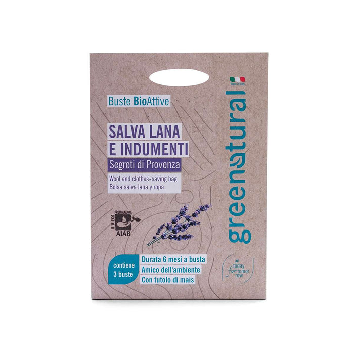 GREENATURAL Buste Bioattive Salva Lana E Indumenti Segreti Di Provenza - PROFB05