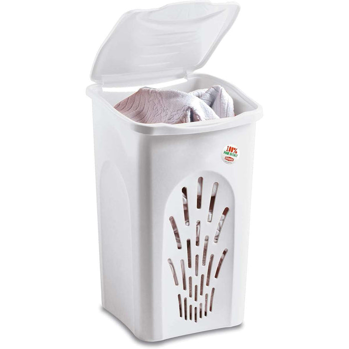 STEFANPLAST Portabiancheria 50Lt Traforato Bianco - 20906800002