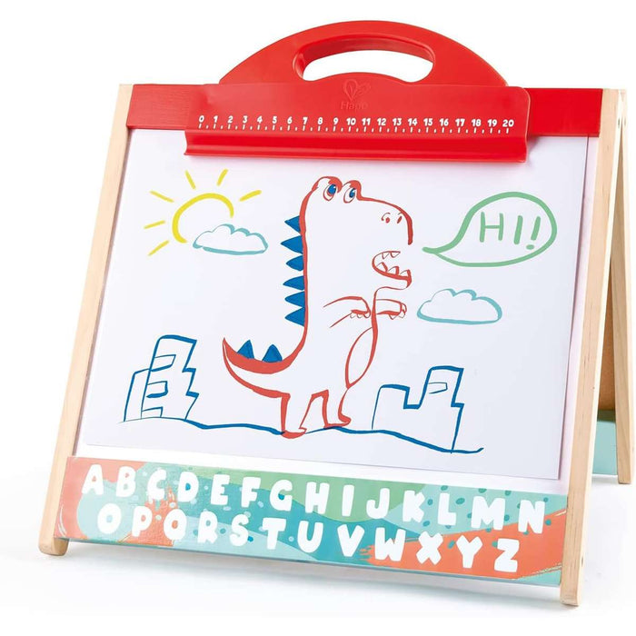 HAPE Lavagna 2 In 1 Con Maniglia E Contenitore - E1062