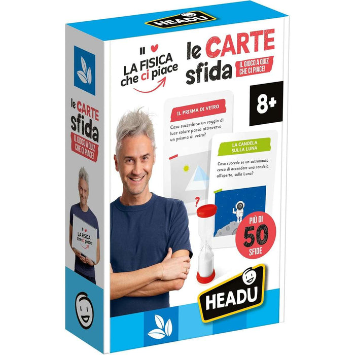 HEADU Gioco Quiz Le Carte Sfida - La Fisica Che Ci Piace - IT57472