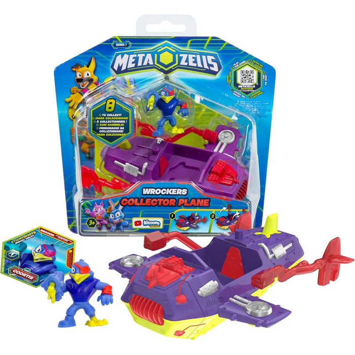 IMC TOYS Metazells Collector Plane Viola - 910225