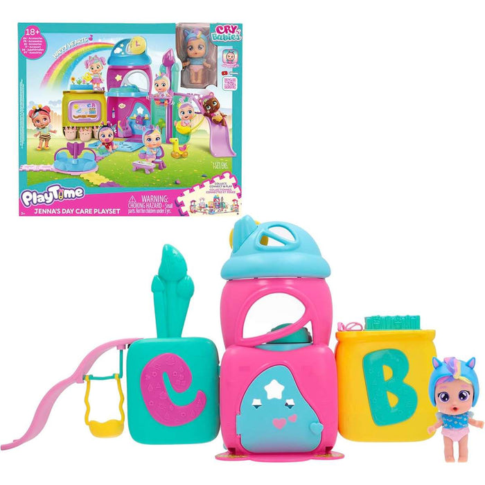 IMC TOYS Cry Babies Jenna'S Day Care Con Accessori - 921856