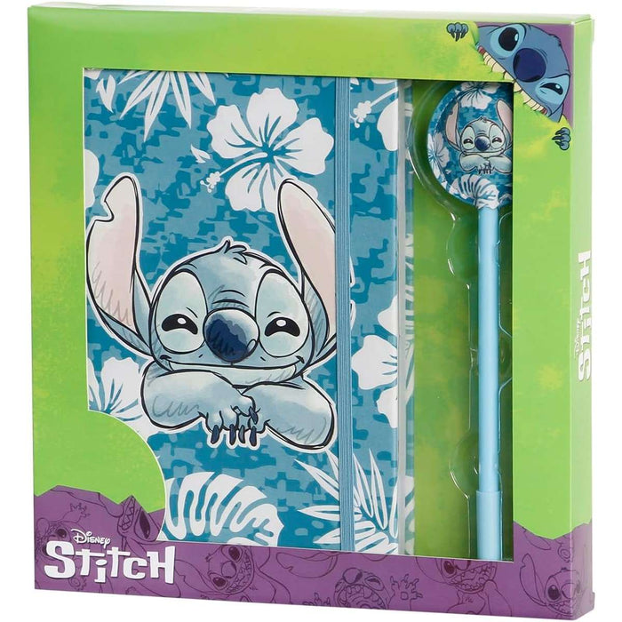 KARAKTER MANIA Disney Stitch Aloha Diario + Penna - 06190