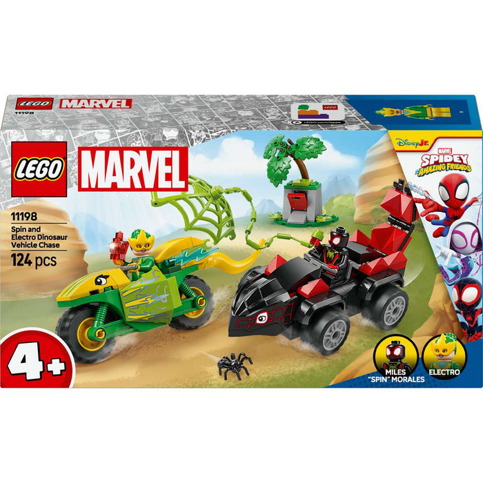 LEGO Inseguimento Sui Dino-Veicoli Di Spin E Electro - 11198