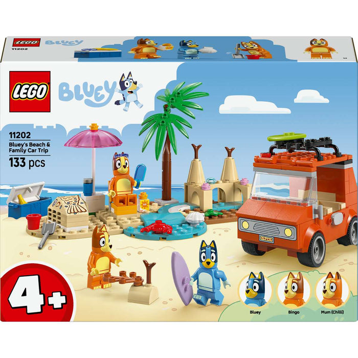 LEGO Vacanza Sulla Spiaggia Della Famiglia Di Bluey - 11202