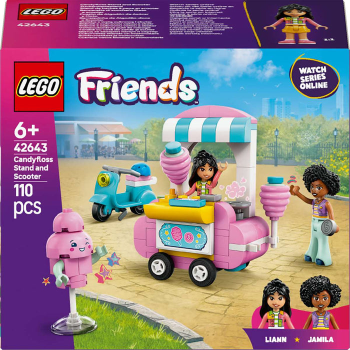 LEGO Bancarella Di Zucchero Filato E Scooter - 42643