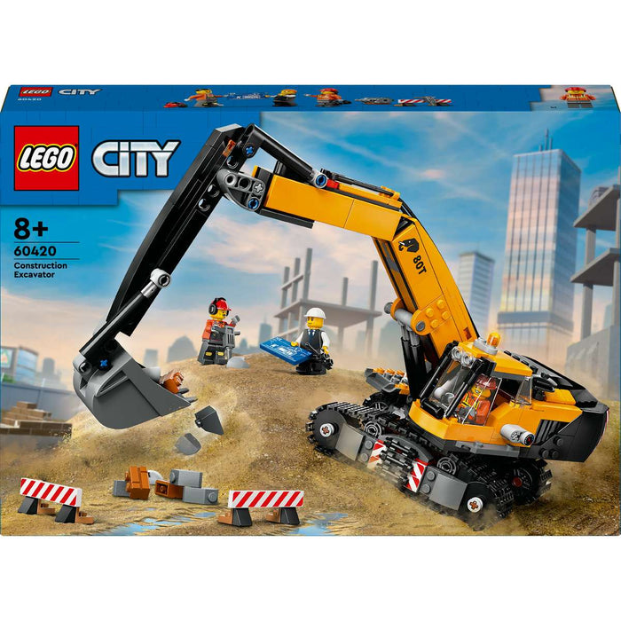 LEGO Escavatore Da Cantiere Giallo - 60420