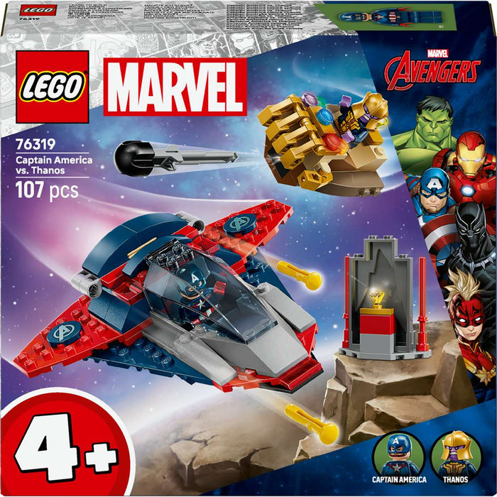 LEGO Captain America Contro Thanos - 76319