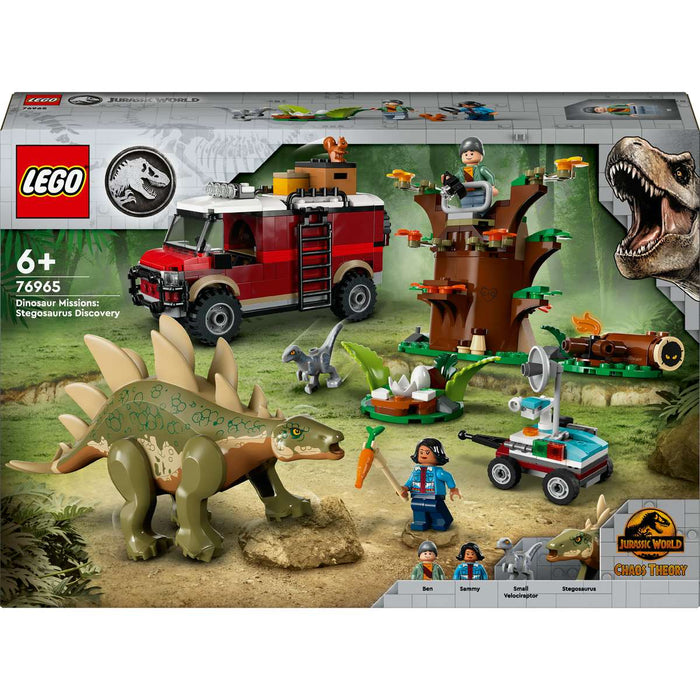 LEGO Missione Dinosauro: Scoperta Dello Stegosauro - 76965
