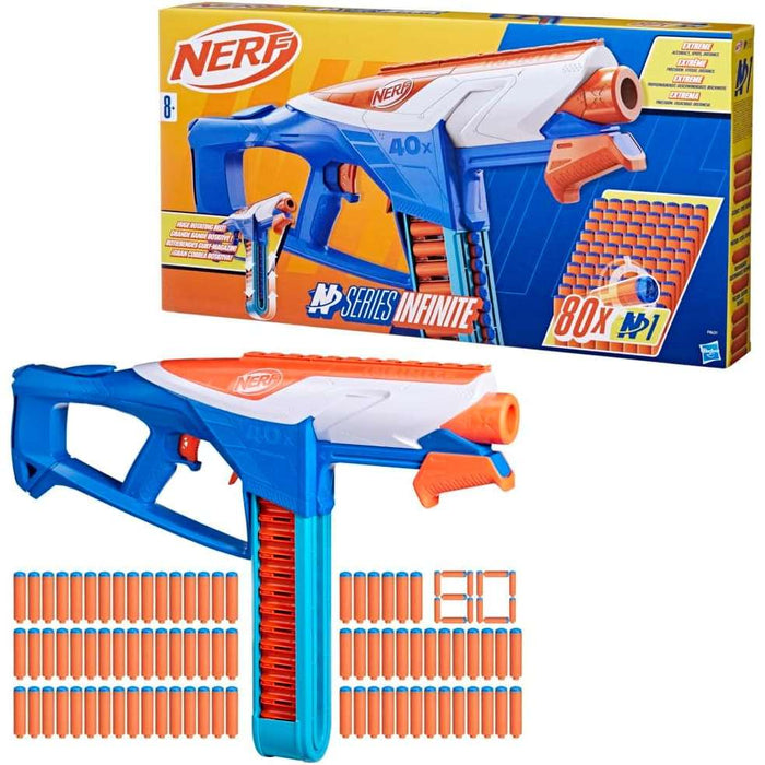 HASBRO Mitraglietta Bambini Nerf N-Series 80 Proiettili - F8631EU40