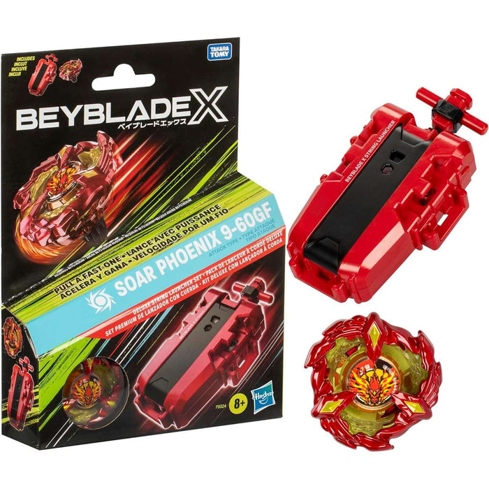 HASBRO Beyblade X Soar Phoenix Launcher And Top - F9324EU40