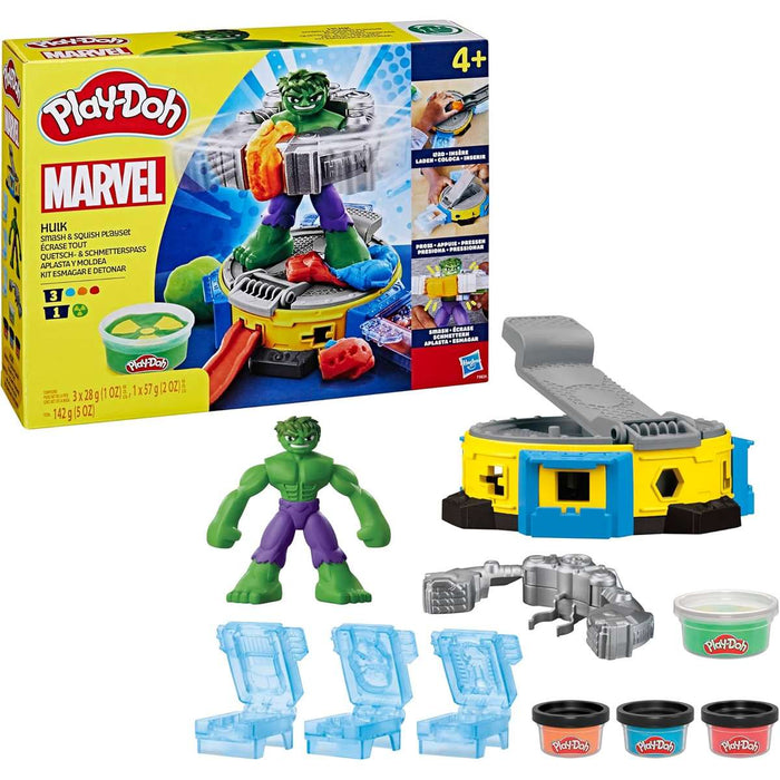 HASBRO Play-Doh Hulk Smash And Squish - F98265L0