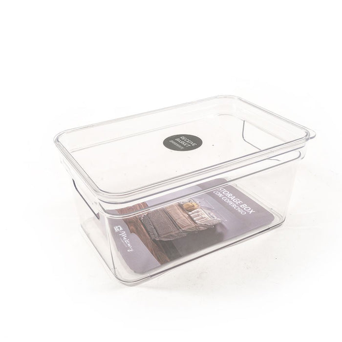 MERCURY Cestino In Plastica Trasparente Con Coperchio - 29450