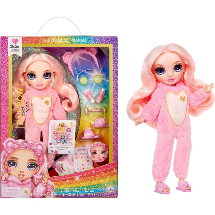MGA Rainbow Junior High Pj Party Fashion Doll Bella - 503675EUC
