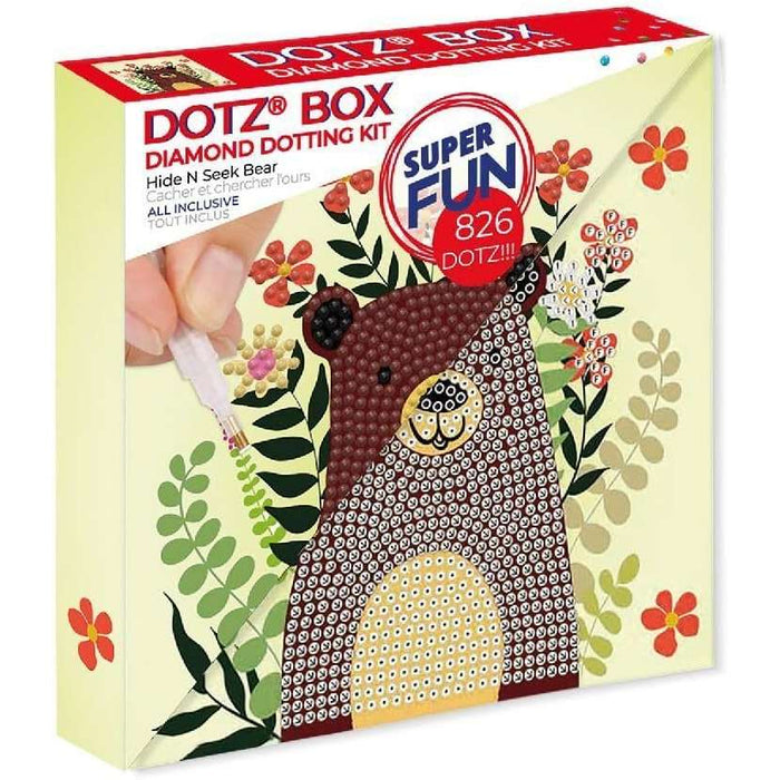 MAGGIO TRE Diamond Dotz Box Orsetto Bruno - DDZDBX.053