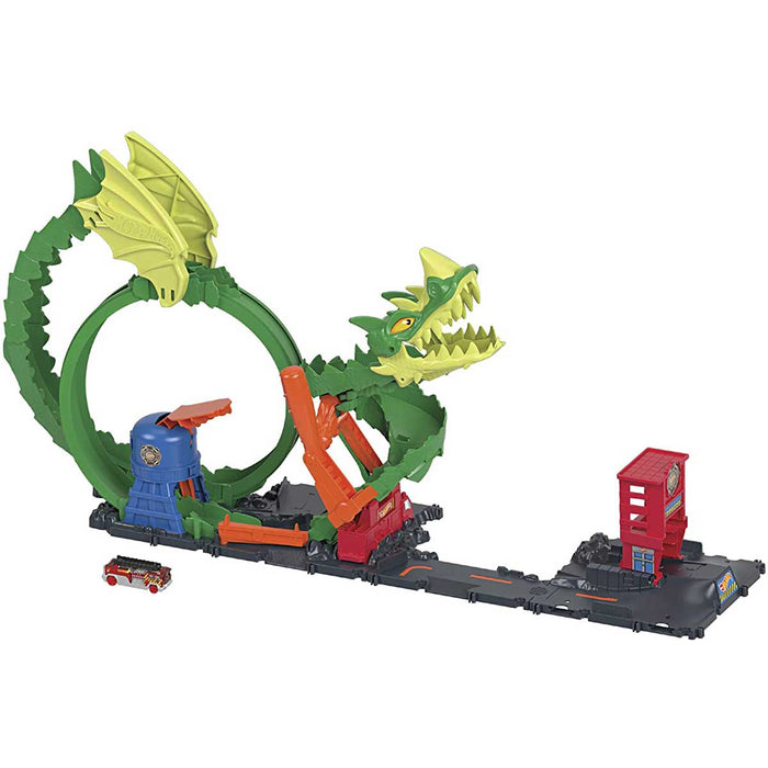 MATTEL Hot Wheels City Dragone Di Fuoco - HDP03