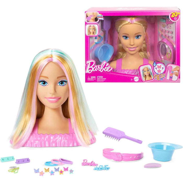 MATTEL Barbie Testa Pettinabile Deluxe - JFG81