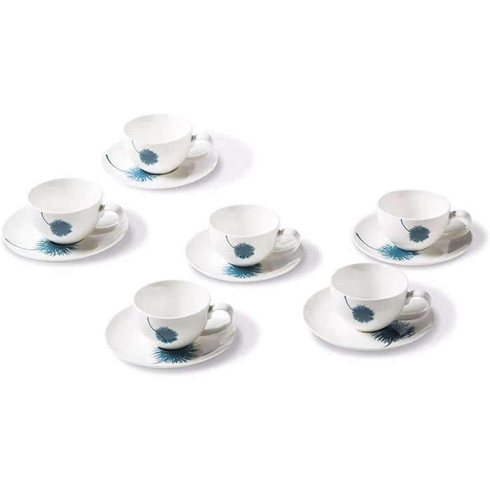 MUNUS INTERNATIONAL Set 6 Tazzine Caffè Blu Oceanico - A-RI-295