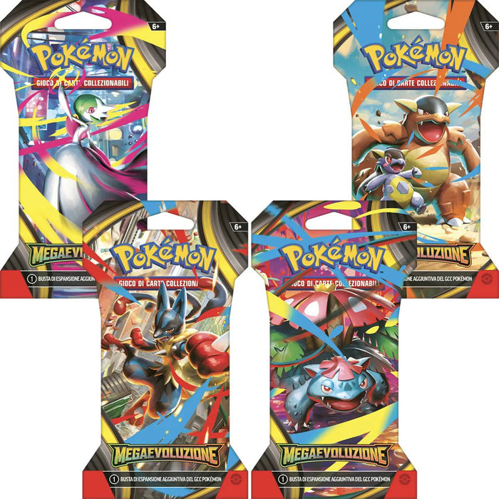 GAMEVISION Pokemon Scarlatto & Violetto Megaevoluzione Blister Paper Sleeve - CARPK10055-I