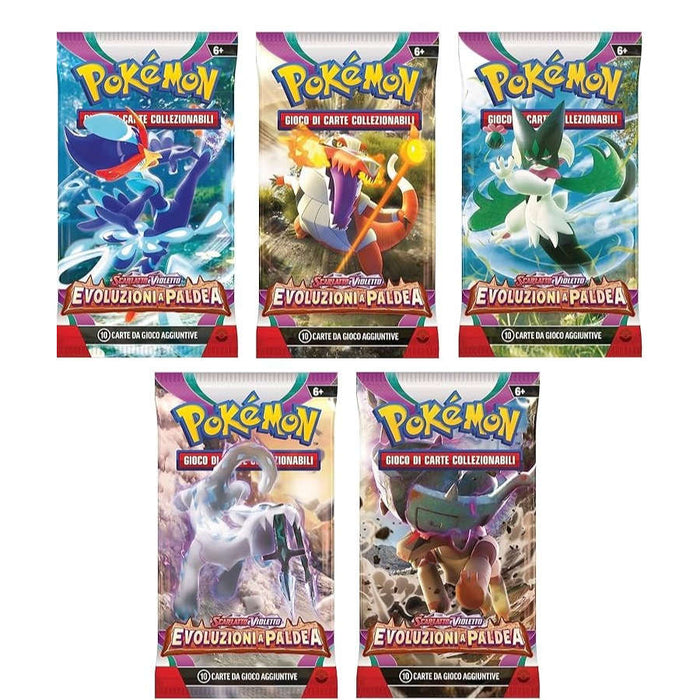 GAMEVISION Pokémon Scarlatto E Violetto 02 - Bustine - CARPK60331-I